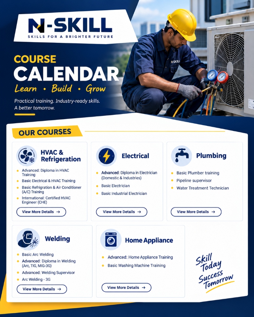 N-Skill Course Calendar 2026-27 Brochure